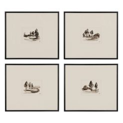 Quadro De Paisagem 4/M 50 X 2 X 44 Cm (4 Unidades)