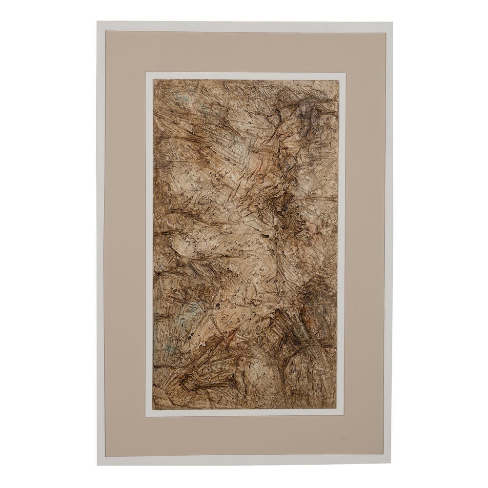 Quadro Decorativo Em Madeira Marrom. 120 X 4 X 80 Cm