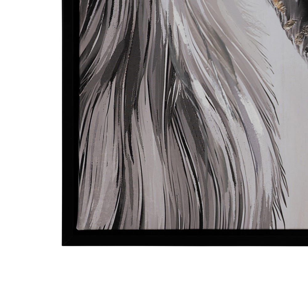 Quadro Gorilla Canvas Decoração. 80X80Cm - Image 3