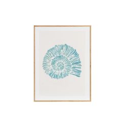 Alternative view of Quadro Marinho 3/M Azul Em Madeira Impressa 30 X 3 X 40 Cm (3 Unidades)