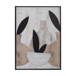 Alternative view of Quadro Mix Cut&Print 2/M Madeira 50 X 3 X 70 Cm (2 Unidades)