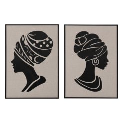 Quadro Mix Cut&Print 2/M Madeira 50 X 3 X 70 Cm (2 Unidades)