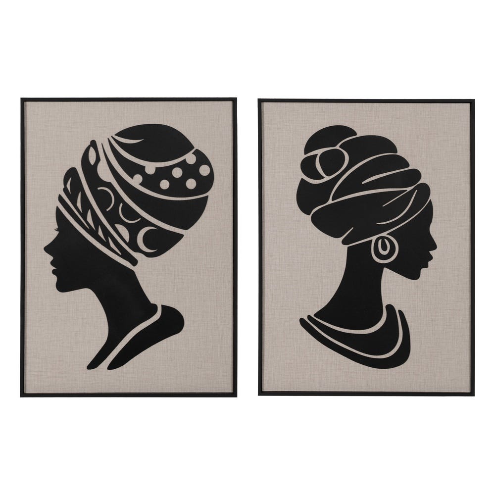 Quadro Mix Cut&Print 2/M Madeira 50 X 3 X 70 Cm (2 Unidades)