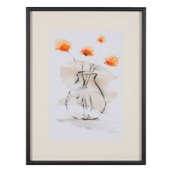 Alternative view of Quadro Painting Flower Jarg 2/M 60 X 4 X 80 Cm (2 Unidades)