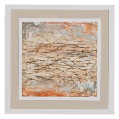 Alternative view of Quadro Pintura 2/M Madeira Decoração. 60 X 4 X 60 Cm (2 Unidades)