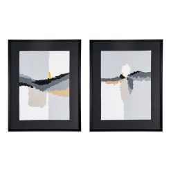 Quadro Pintura Abstrata 2/M 82 X 4 X 104 Cm (2 Unidades)