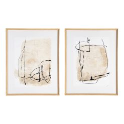 Quadro Pintura Abstrata 2/M 82 X 4 X 104 Cm (2 Unidades)