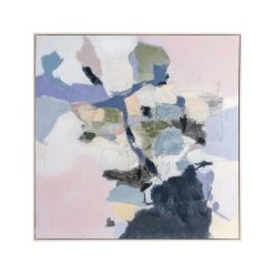 Quadro Pintura Abstrata Multicolorida 100 X 4,50 X 100 Cm