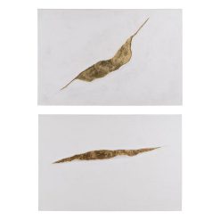 Quadro Relevo 2/M Tela Decoração. 120 X 3,50 X 80 Cm (2 Unidades)