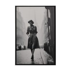 Alternative view of Quadro Stampato 2/M Marrom Madeira 40 X 3 X 60 Cm (2 Unidades)