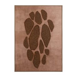 Quadro Textura Tela Decoração. 100X140Cm