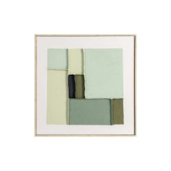 Alternative view of Quadro Texture Paint 2/M Multicolor 60 X 3,80 X 60 Cm (2 Unidades)