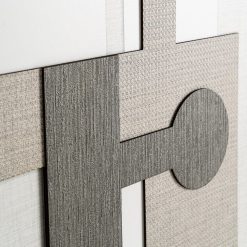 Alternative view of Quadro Verde Em Madeira Mista, Entalhada E Impressa, 152 X 3,50 X 52 Cm