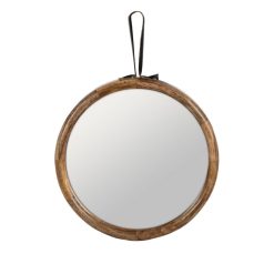 Alternative view of S/3 Espelho Natural Madeira Manga 30 X 2,50 X 30 Cm