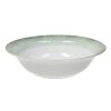 Saladeira Verde Porcelana Cozinha 25 X 25 X 6