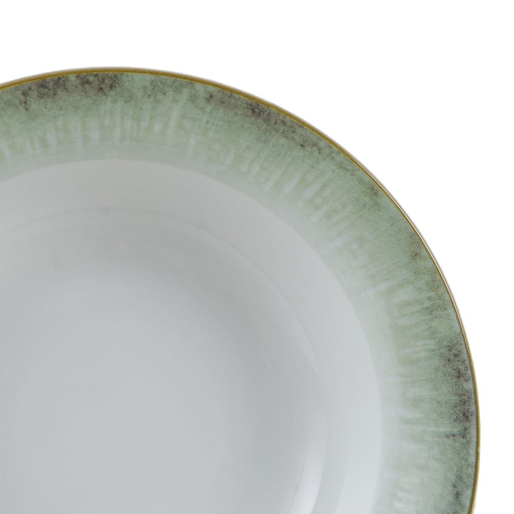 Saladeira Verde Porcelana Cozinha 25 X 25 X 6,50 Cm (2 unidades) - Image 4
