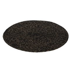 Alternative view of Salvamantel Trenzado Marrón-Negro 38 X 38 Cm (4 unidades)