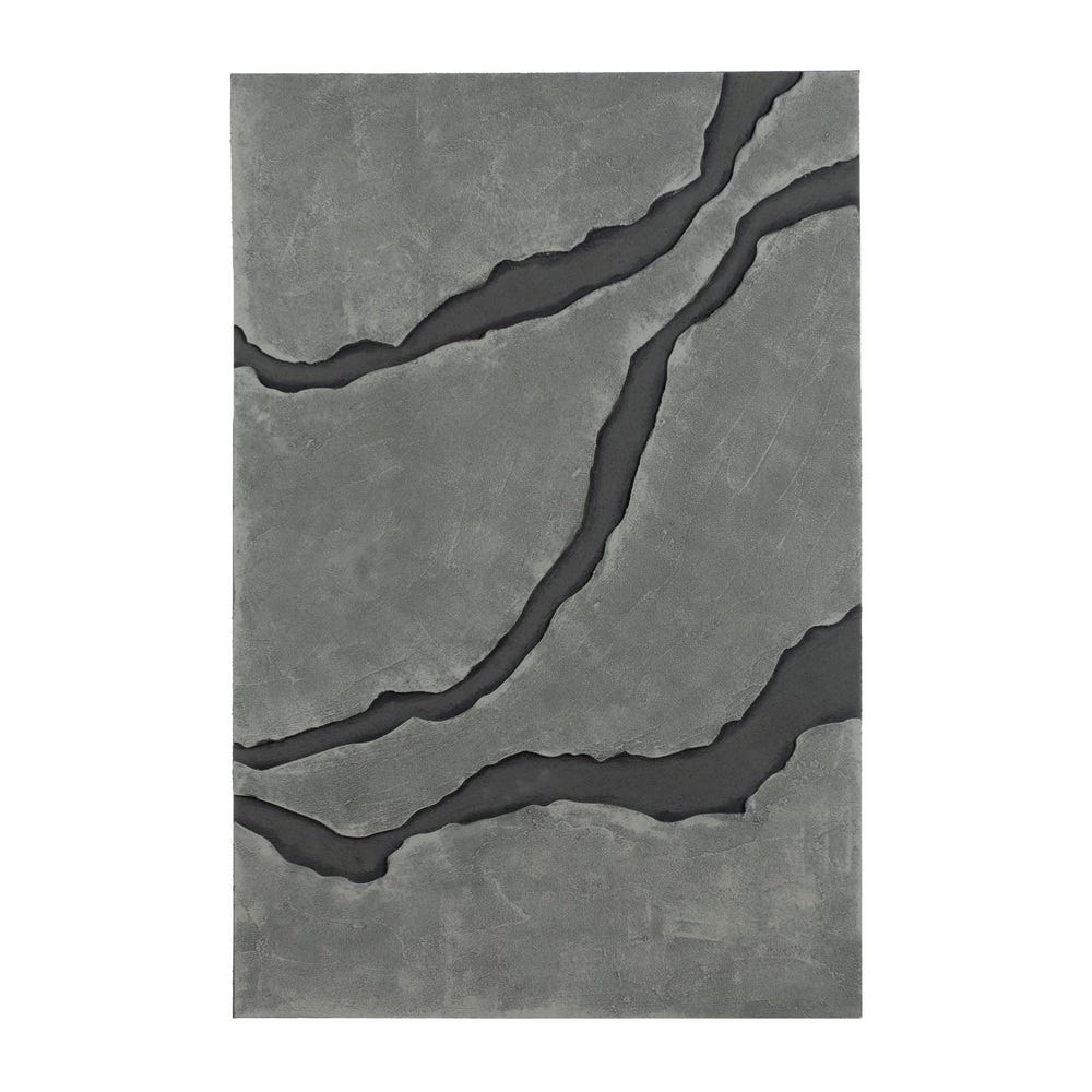 Tríptico Relevo Canvas Decoração. 240X120Cm - Image 3