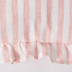 Alternative view of Almofada Listras Rosa Algodão 43x43 cm (2 unidades)