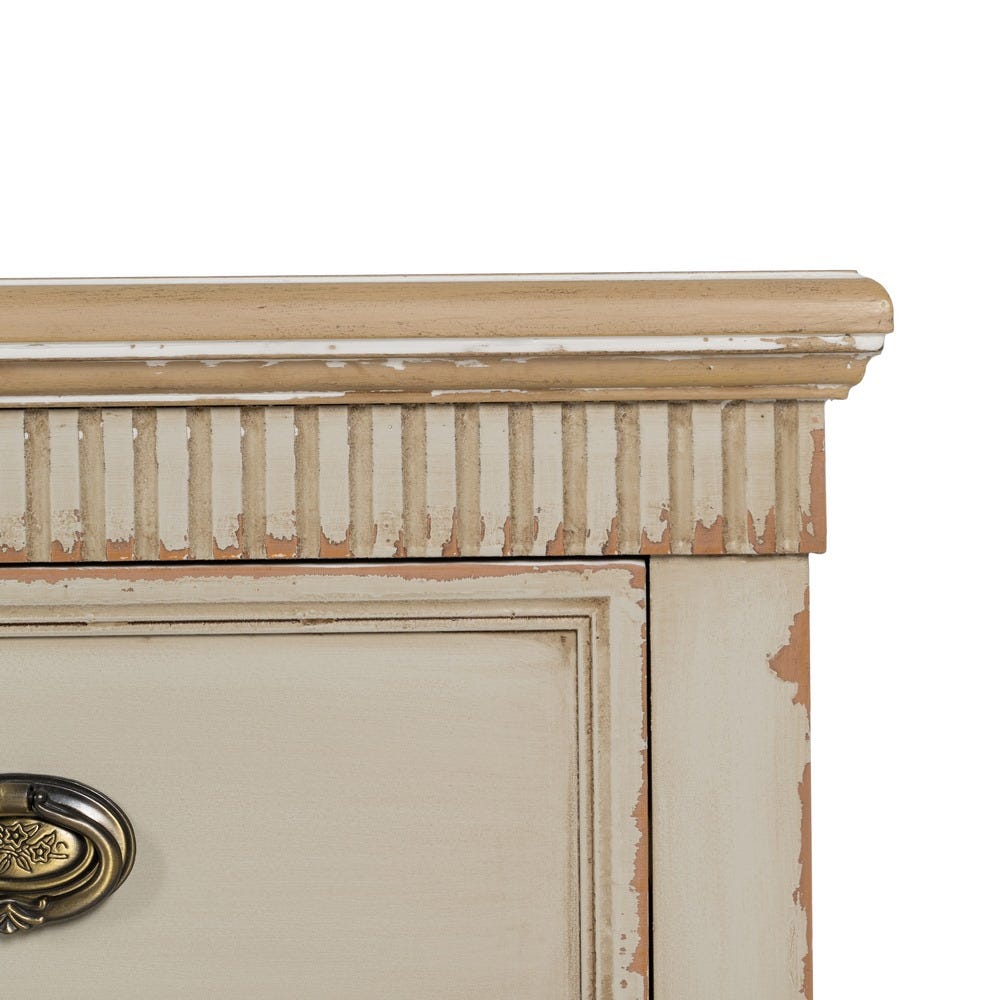 Aparador Madeira Natural-Creme 119,50 x 44,50 x 84 cm - Image 7