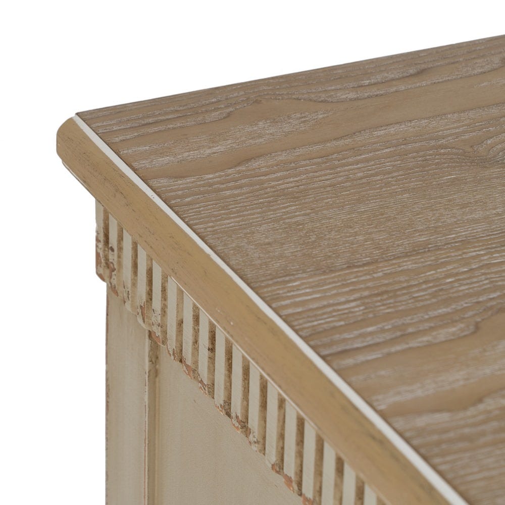 Aparador Madeira Natural-Creme 119,50 x 44,50 x 84 cm - Image 5