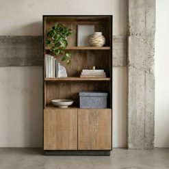 Armário em Madeira de Manga Natural 90 x 44 x 180 cm