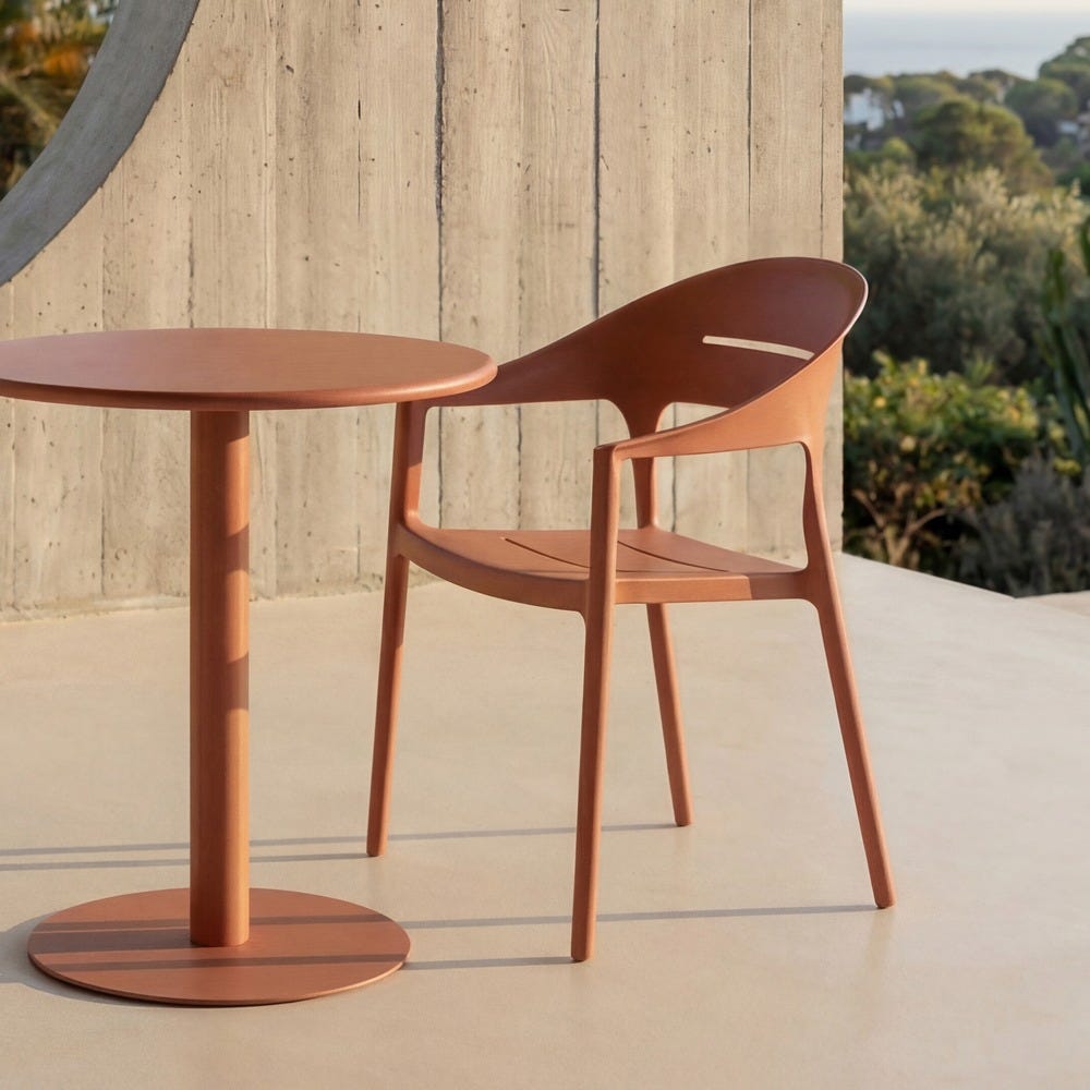 Cadeira Terracota em Polipropileno para Contratos 53