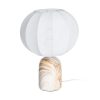 Candeeiro de mesa Mármore Cerâmica-Telido 25 x 25 x 33