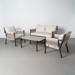 Conjunto Outdoor Jardim Aço-Palhinha Pe 1 Cm