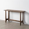 Consola em madeira de manga natural Madeira