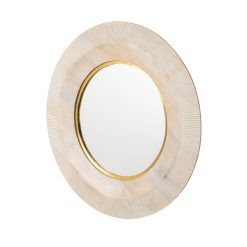 Alternative view of Espelho Madeira Mango Decoração. 90x5x90cm