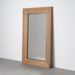 Espelho Mdf Natural- Decoração. 110x8x186cm