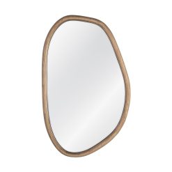 Espelho em Madeira Natural Madeira Decoração. 38