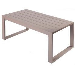 Mesa baixa Io em alumínio