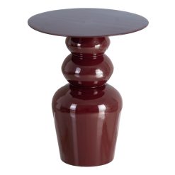 Alternative view of Mesa de Apoio Bordeaux Metal Decoração. 38x38x46cm