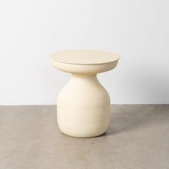 Mesa de Apoio Roto Branco Aço 46 X 46 X 51 Cm