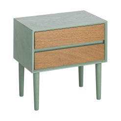 Alternative view of Mesa de Cabeceira Verde Mdf- Quarto 50 X 35 X 50 Cm