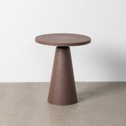 Mesa de Apoio castanho Aço 50,50 X 50,50 X 61 Cm