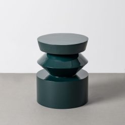 Mesa de apoio em MDF laqueado verde - Sala 39