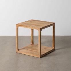 Mesa de apoio em madeira de mangueira natural Madeira