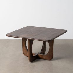 Mesa de centro Mel Madeira em madeira de manga