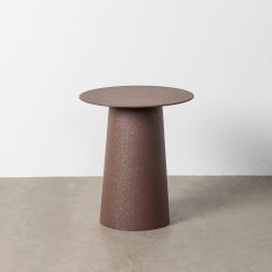 Mesa de centro em aço castanho