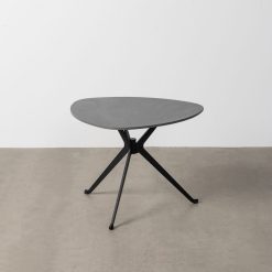 Mesa de centro em pedra sinterizada preta