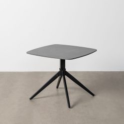 Mesa de centro em pedra sinterizada preta