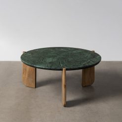 Mesa de centro verde natural