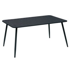 Mesa de grafite Pankow 150 x 90 x 72 cm (2 unidades)