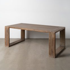 Mesa de sala Jantar Elm Madeira 200 x 100 x 76 cm