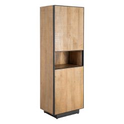 Alternative view of Móvel Ocasional com Cabo de Madeira Natural 60 x 44 x 181 cm