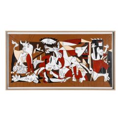 Pintura abstrata em tela Quadro 174