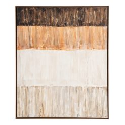 Pintura abstrata em tela para decoração. 132 x 162 cm